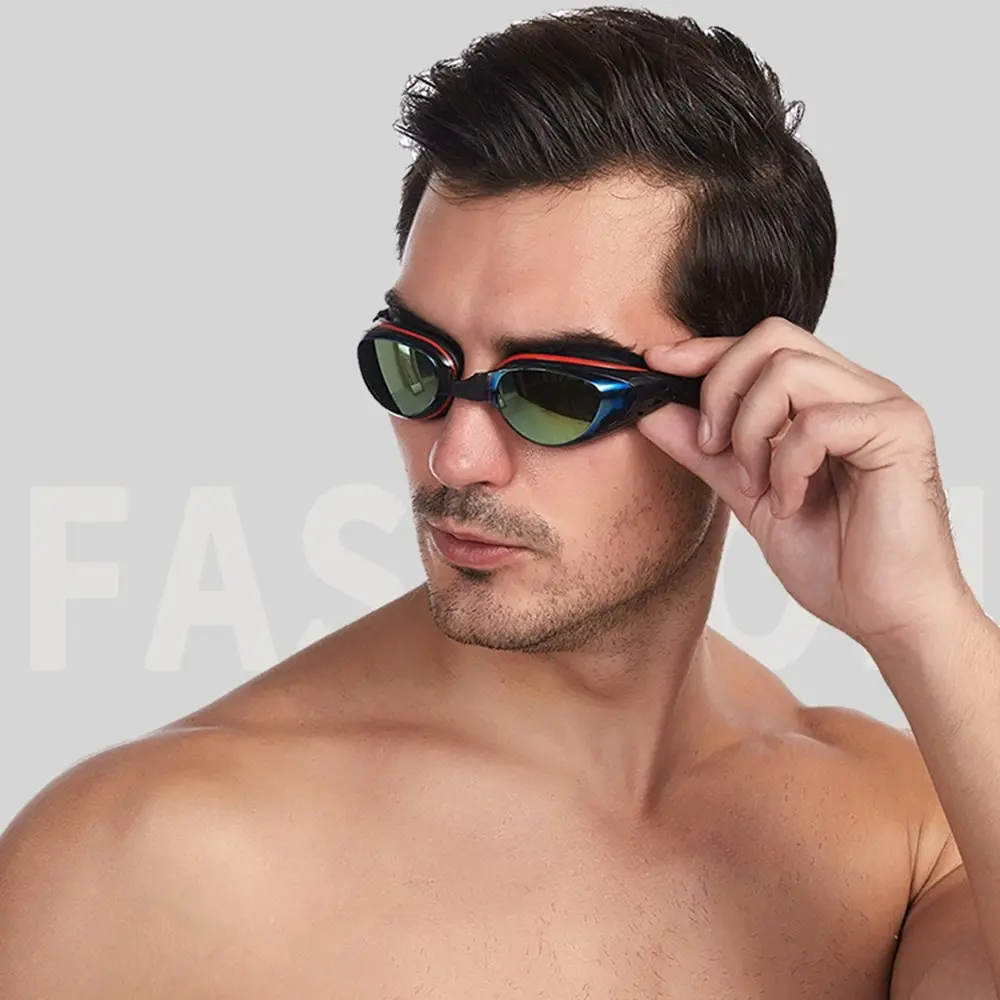 HD Anti-Fog Professional Swimming Goggles Set