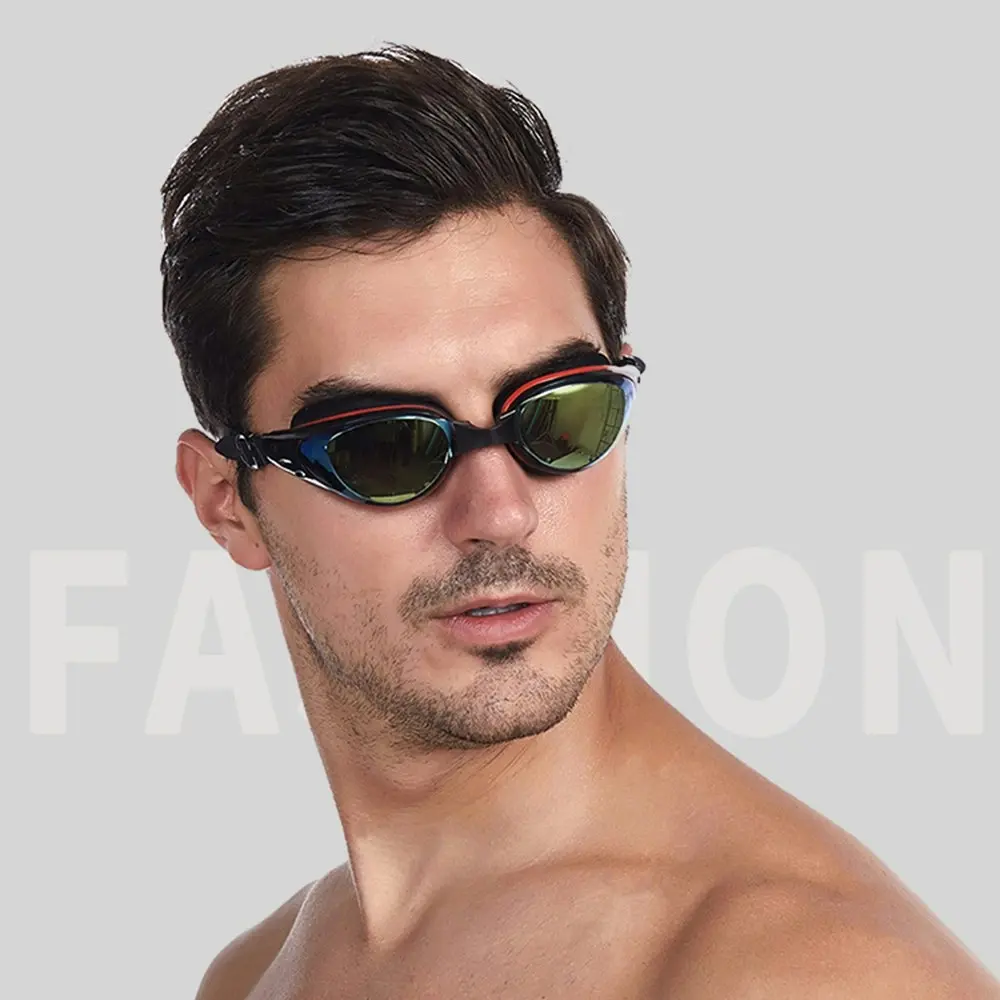 HD Anti-Fog Professional Swimming Goggles Set