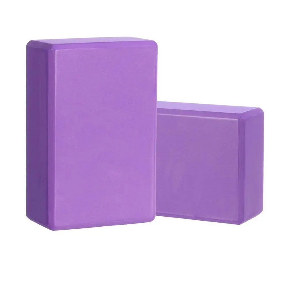 2 Pack Yoga Block High Density EVA Foam Yoga Brick Blocks for Yoga/Pilates