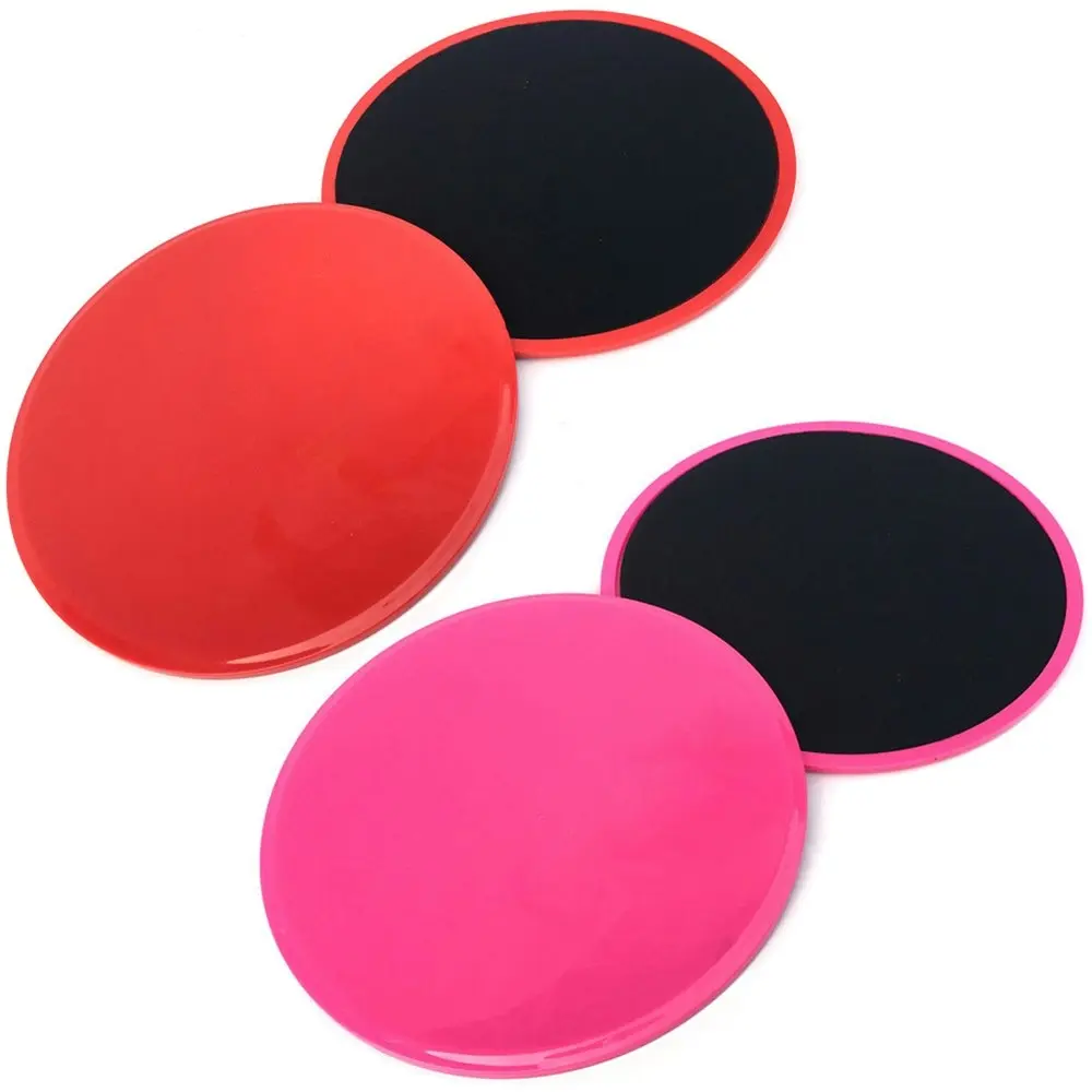 Two-Pairs Set of Exercise Sliding Gliding Discs Yoga Fitness