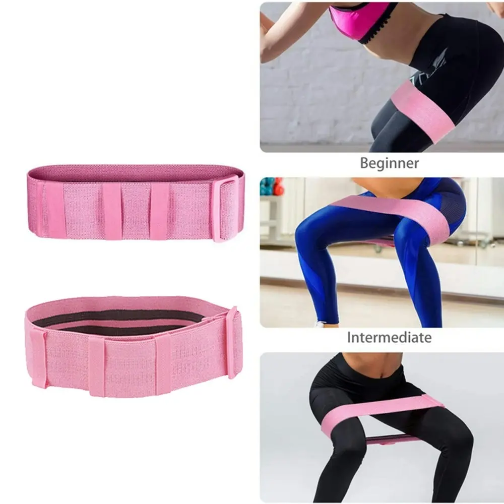 3pcs Adjustable Elastic Hip resistance Booty Bands Set