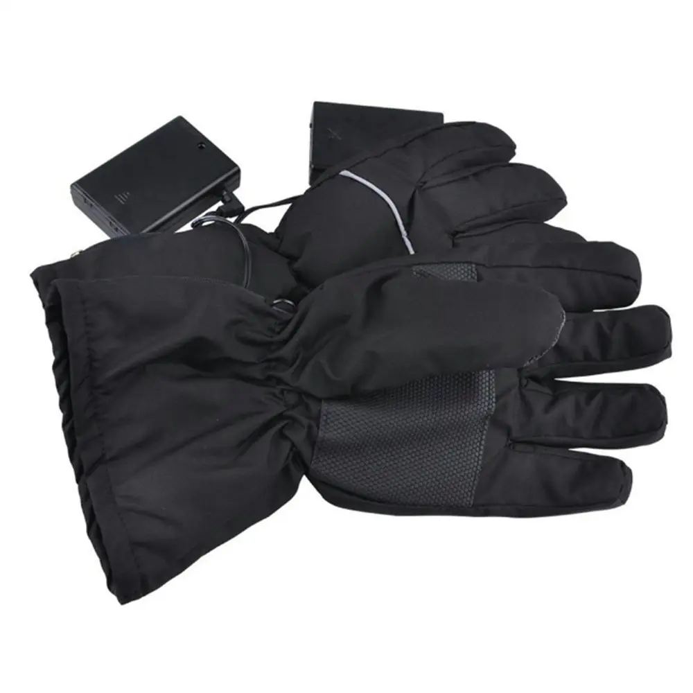 1 pair Windproof Waterproof Heated Gloves Cycling Skiing Gloves warm gloves