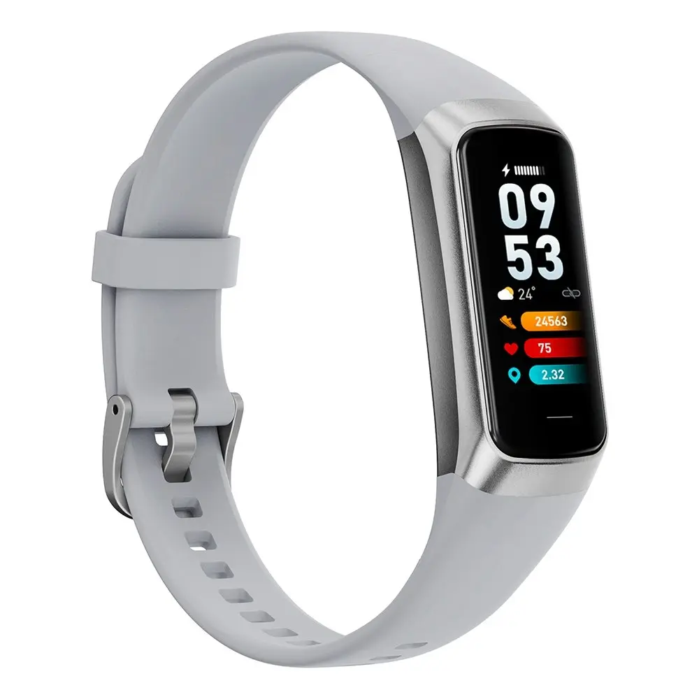 HD Color Screen Smart Bracelet With Body Temperature Heart Rate Health Detection