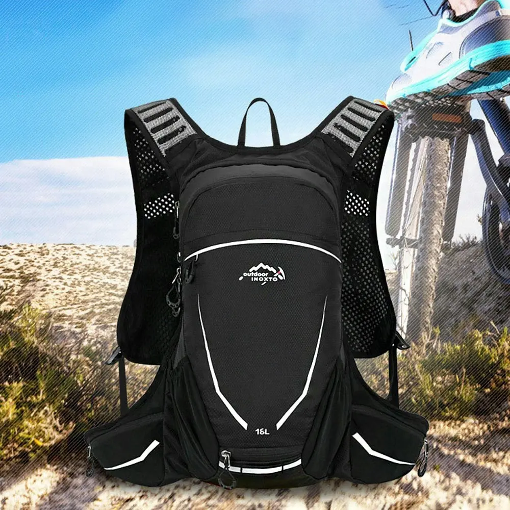 16L Outdoor Sport Cycling Run Water Bag Pocket Backpack