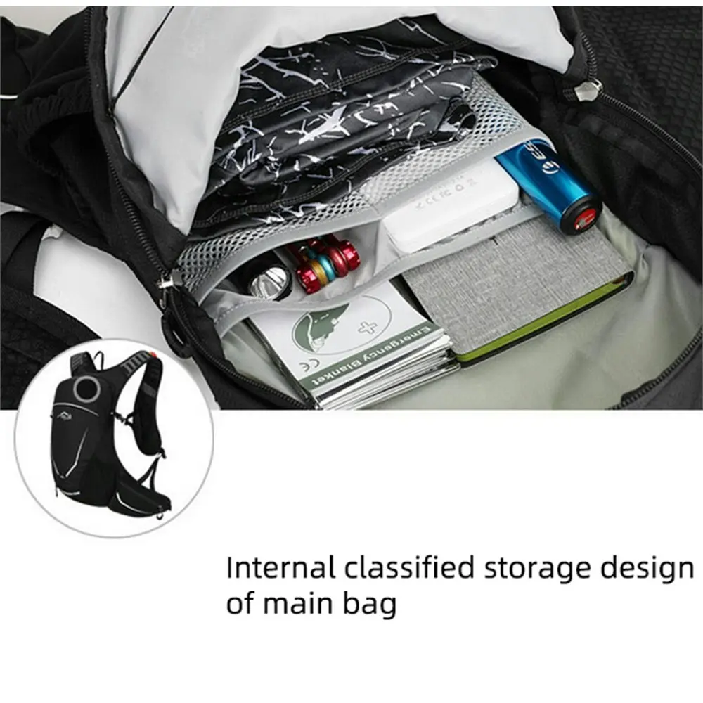 16L Outdoor Sport Cycling Run Water Bag Pocket Backpack