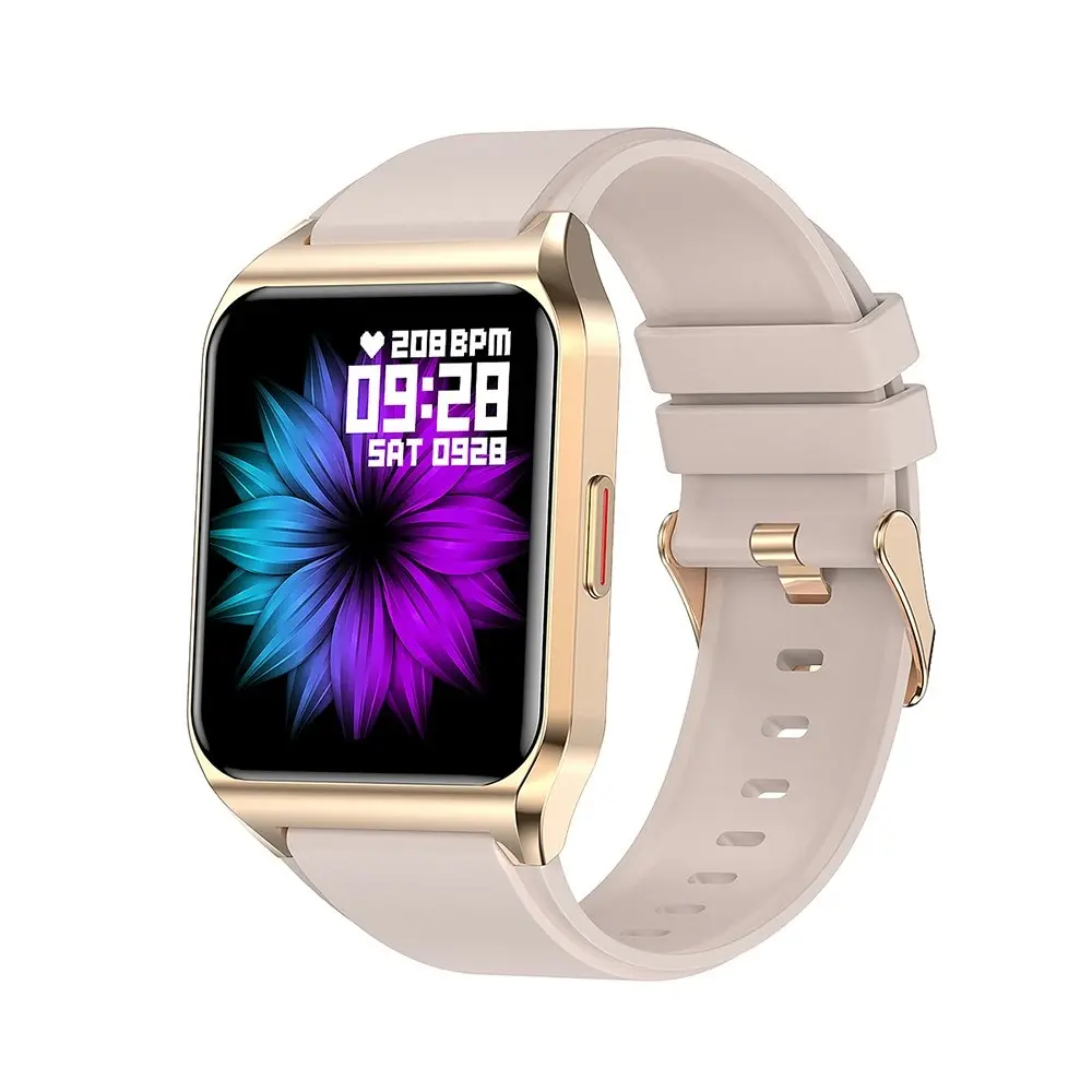 1.69 In Smartwatch With Temperature HR Blood Pressure Blood Oxygen Sports Watch