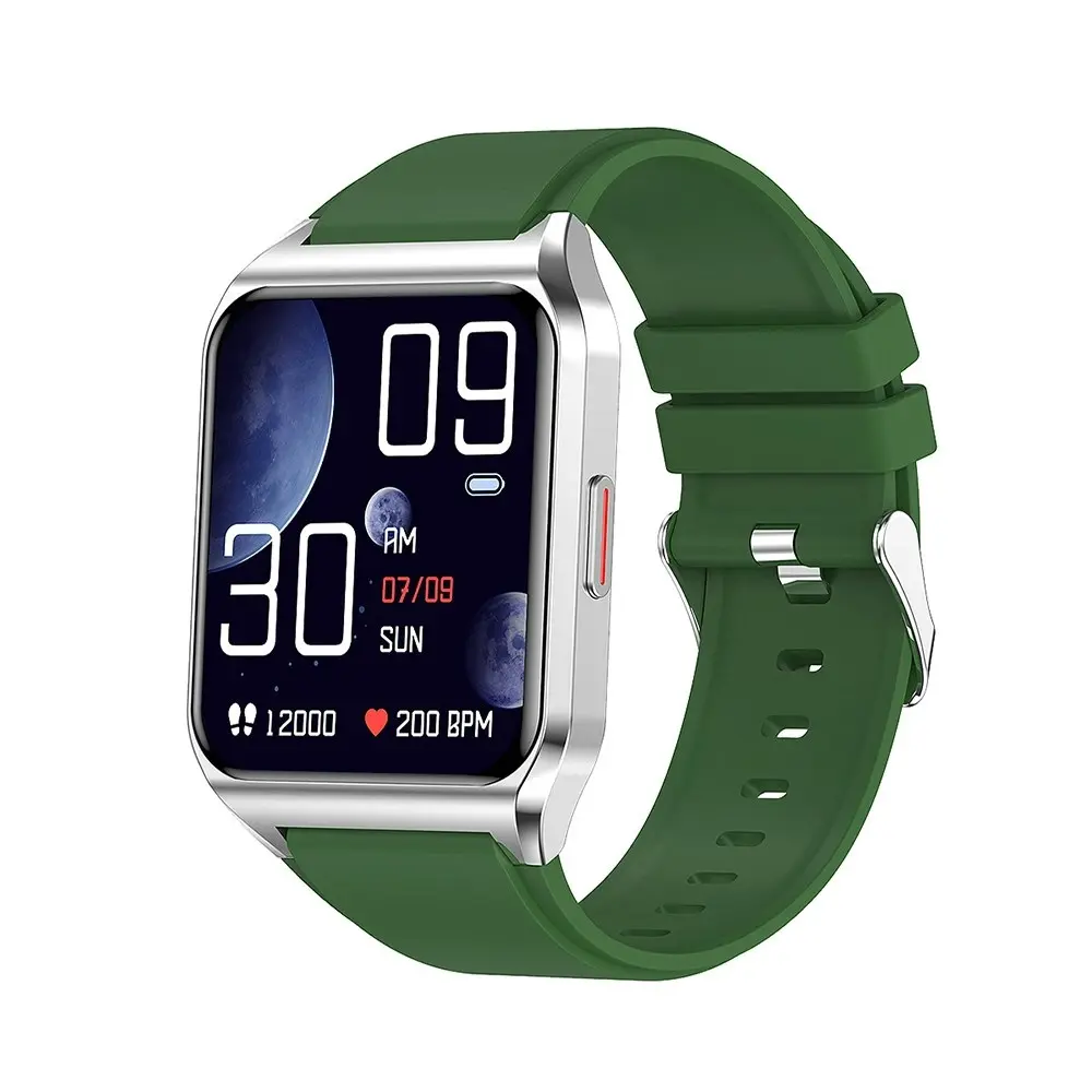 1.69 In Smartwatch With Temperature HR Blood Pressure Blood Oxygen Sports Watch