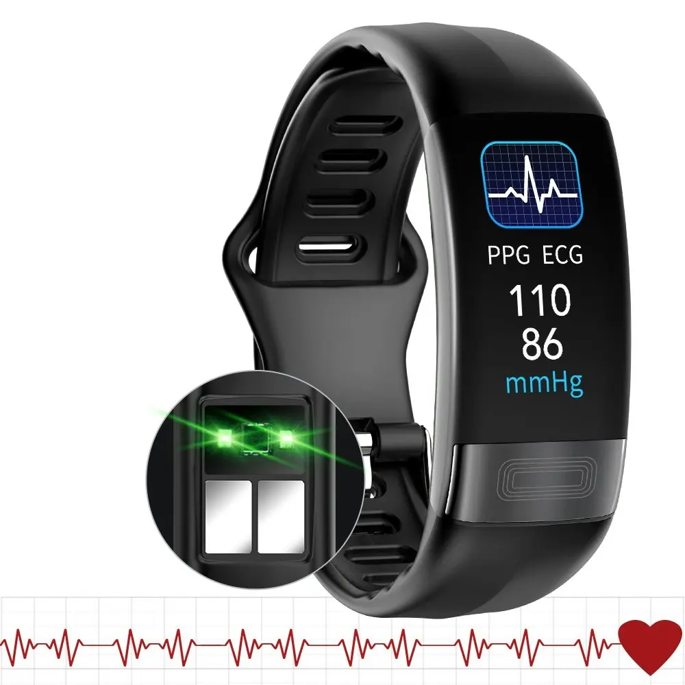 Fitness Tracker with Heart Rate,Blood Pressure and Pedometer