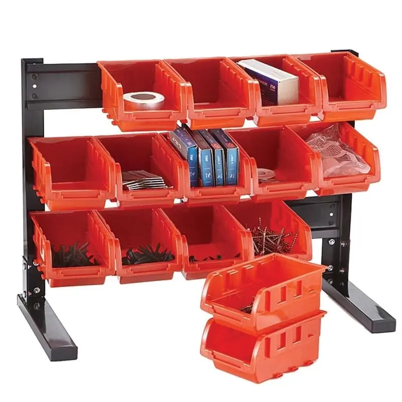 15 Bin Table Top Storage Rack