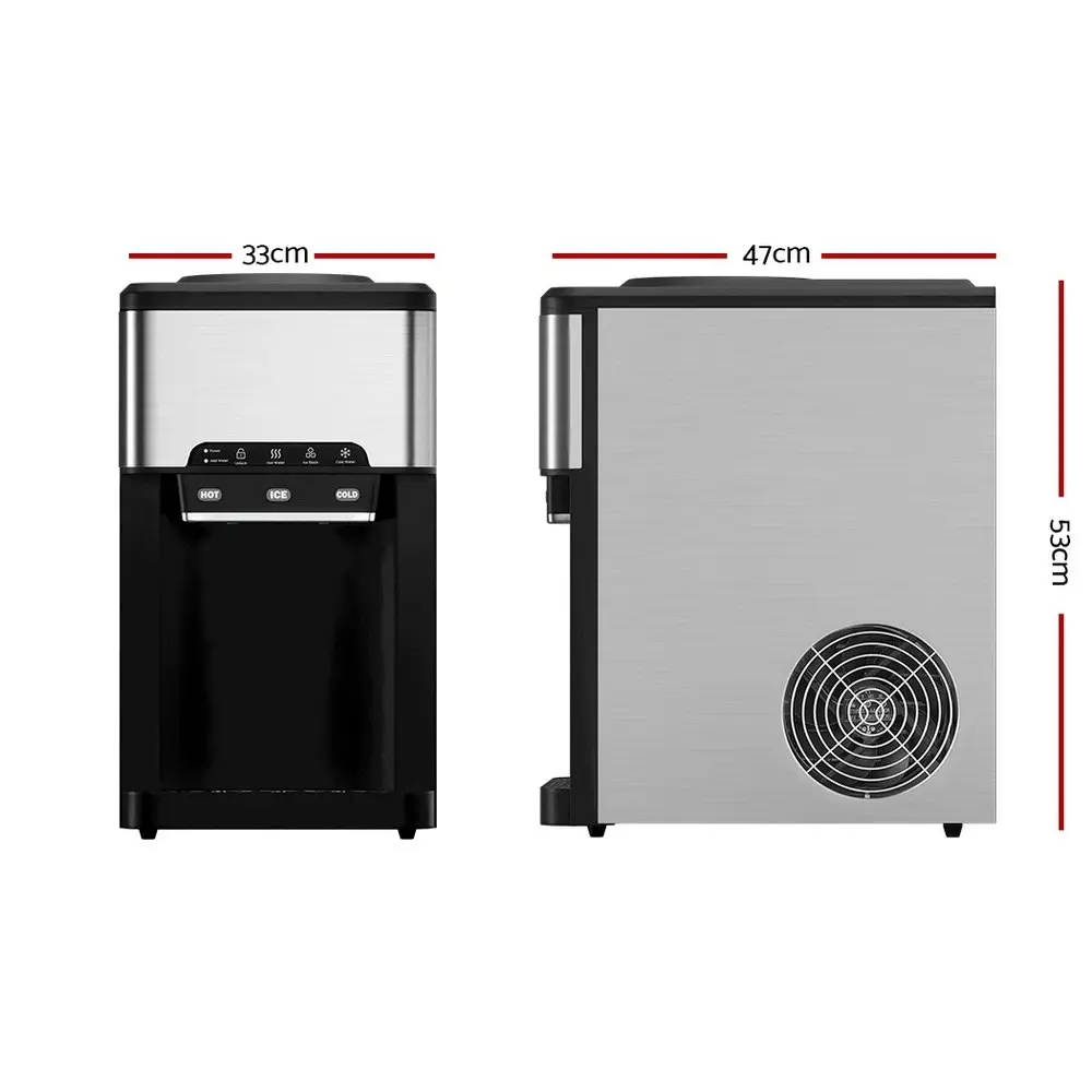 Devanti 20kg Ice Maker Machine with Water Dipenser