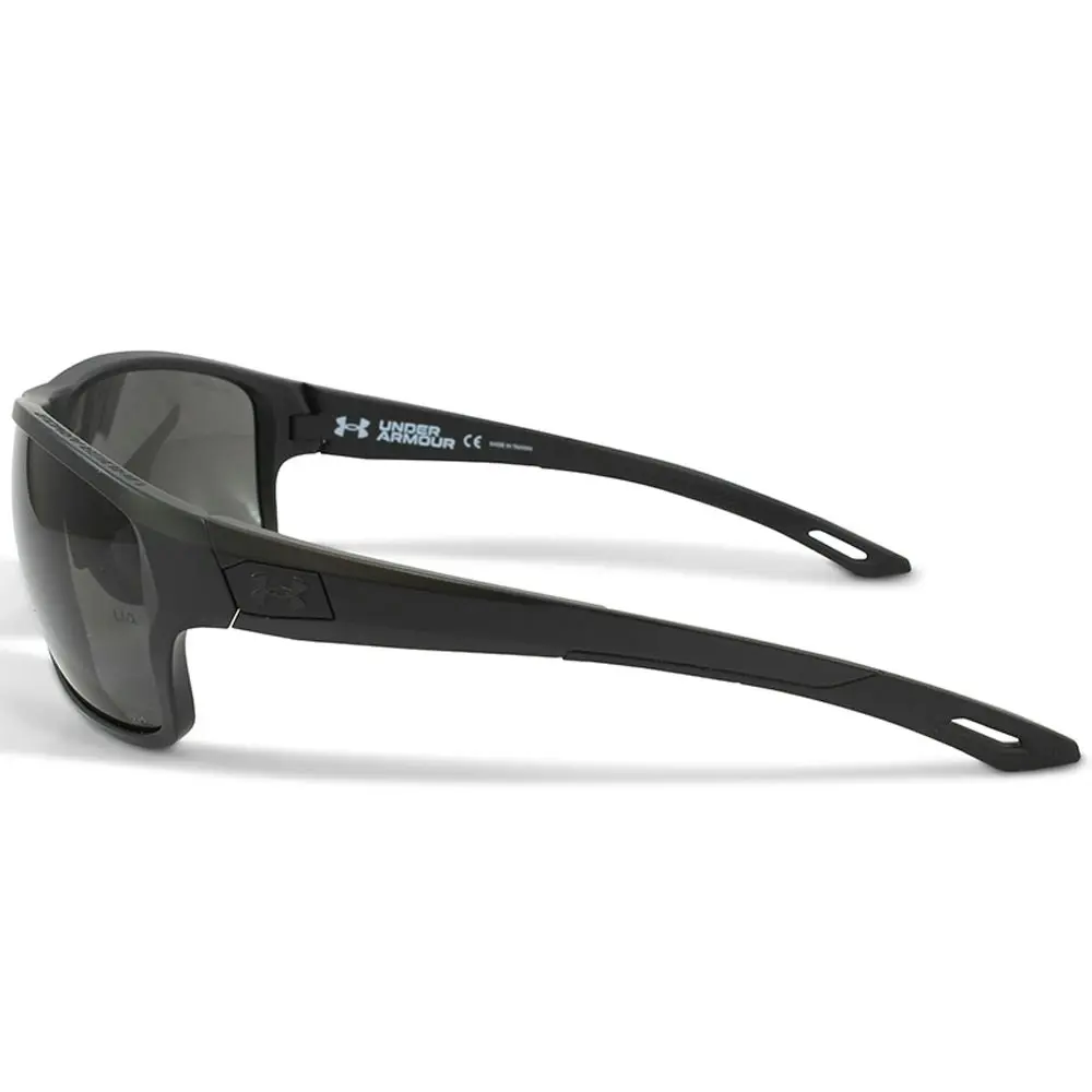 Under Armour Battle Matte Black/Grey Polarised Sunglasses UA0004S 003-6C