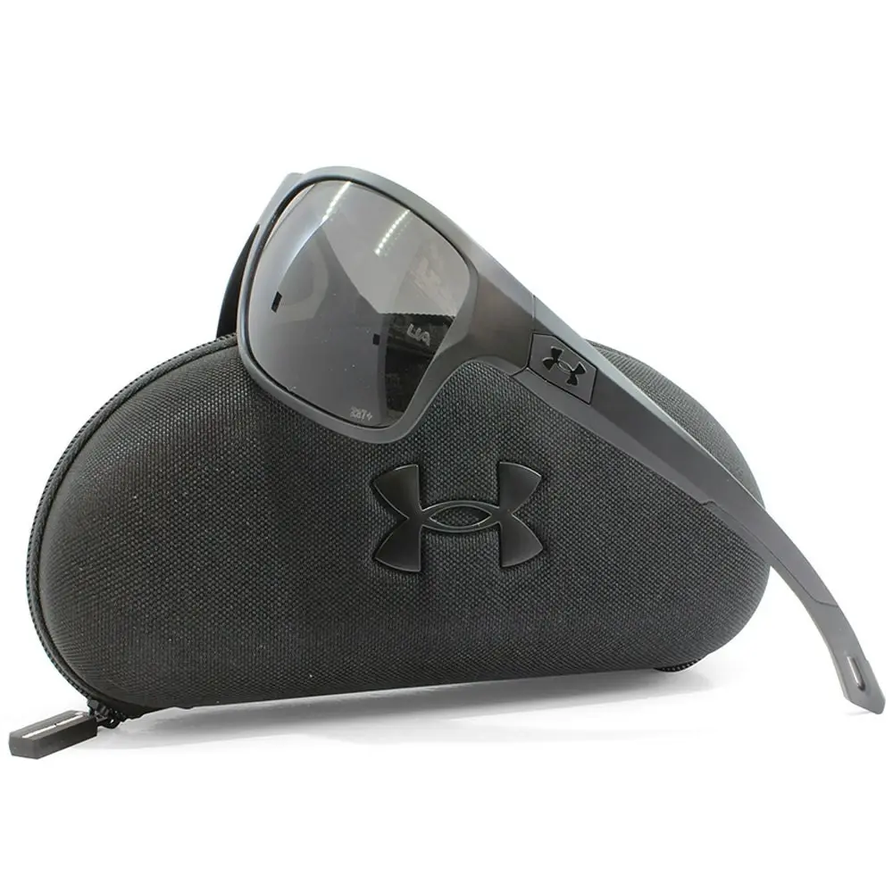 Under Armour Battle Matte Black/Grey Polarised Sunglasses UA0004S 003-6C