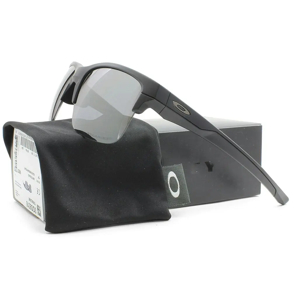 Oakley Thinlink Matte Black/Black Iridium Polarised Men's Sunglasses OO9316-11