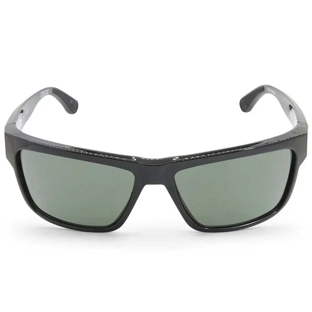 Spy Frazier Shiny Black/HD Plus Grey-Green Men's Sports Sunglasses