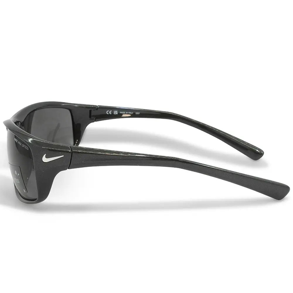 Nike Adrenaline Stealth Shiny Black/Grey Men's Sports Sunglasses EV0605 003