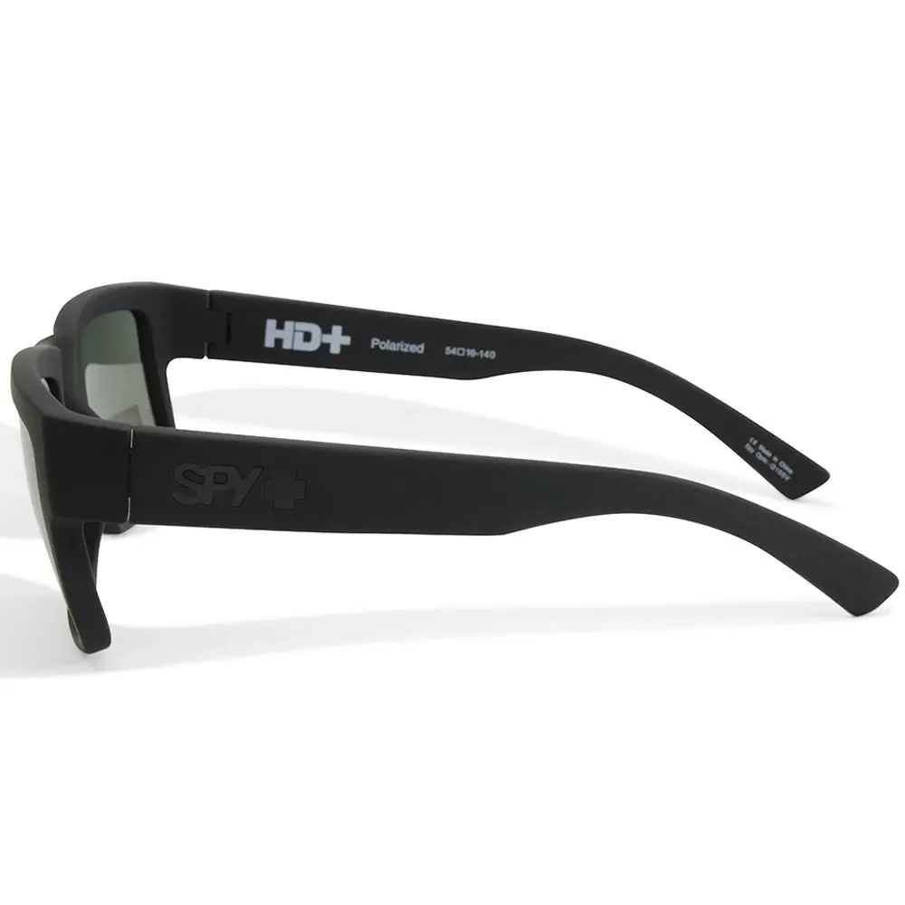 Spy Montana Soft Matte Black/HD Plus Grey Green Polarised Sunglasses