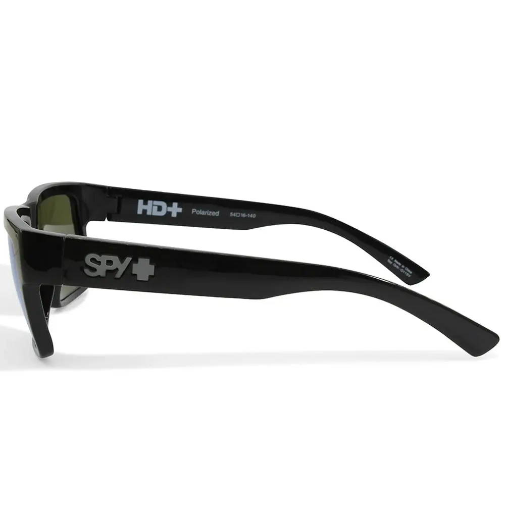 Spy Montana Soft Matte Black/Blue Spectra Mirror Polarised Unisex Sunglasses