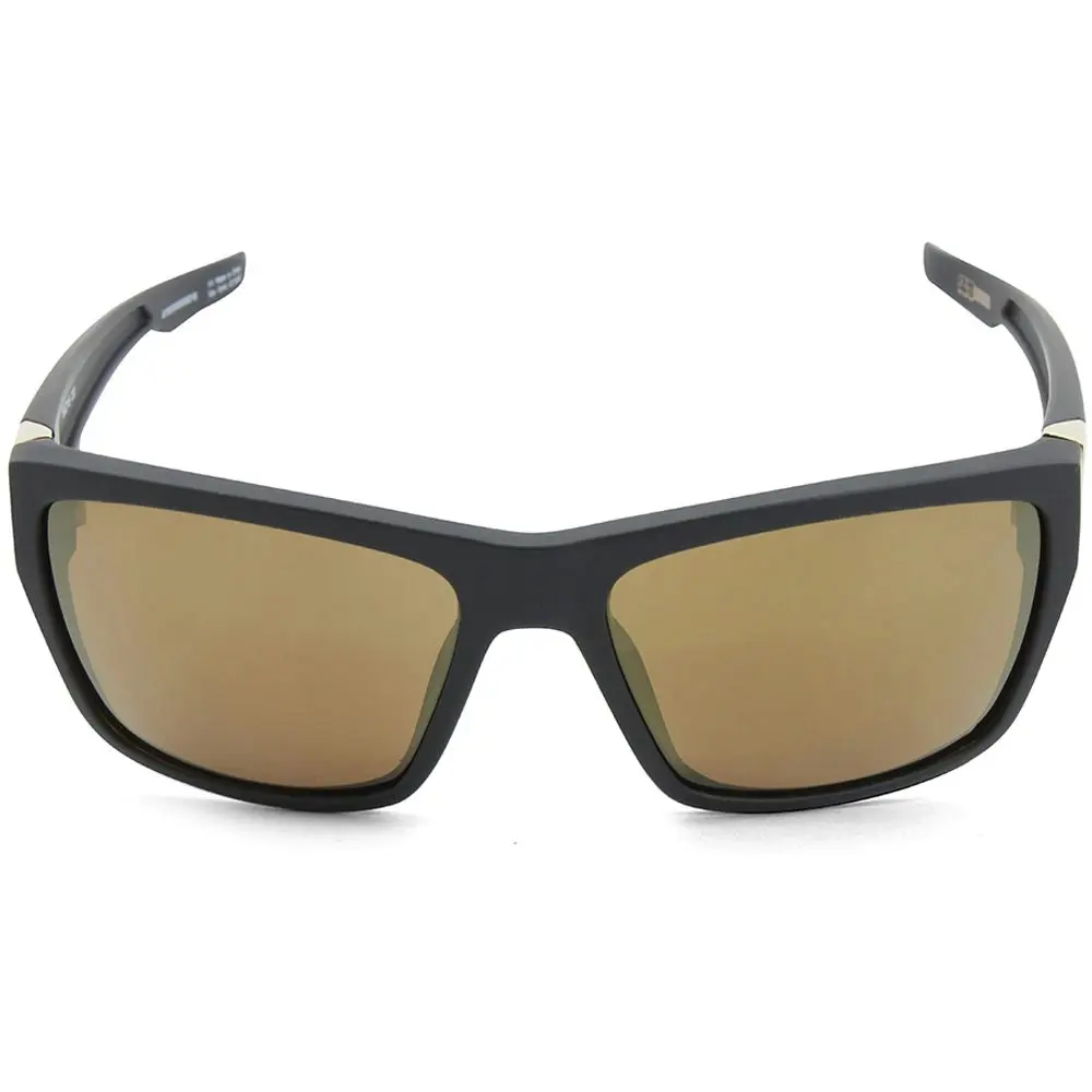 Spy Dirty Mo 2 25th Anniversary Matte Black/Gold Spectra Mirror Men's Sunglasses