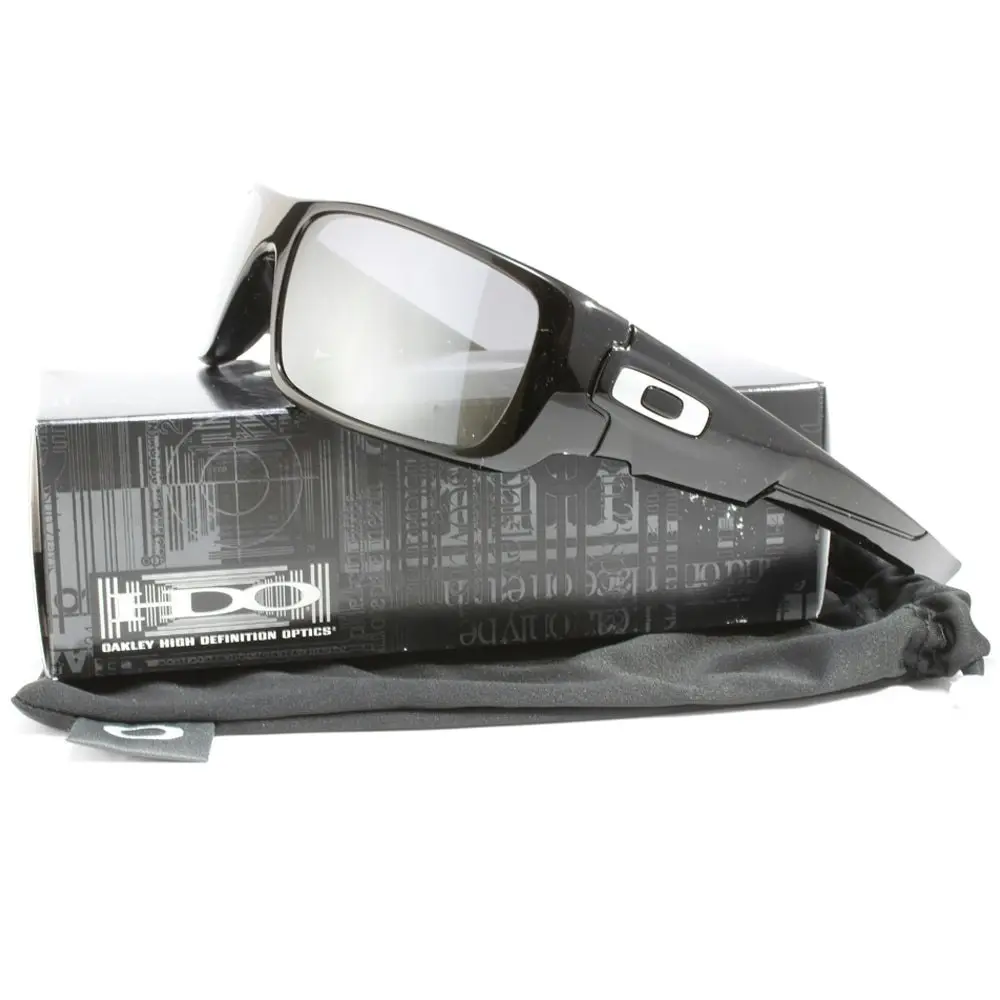 Oakley Crankshaft OO9239-01 Polished Black/Black Iridium Sunglasses