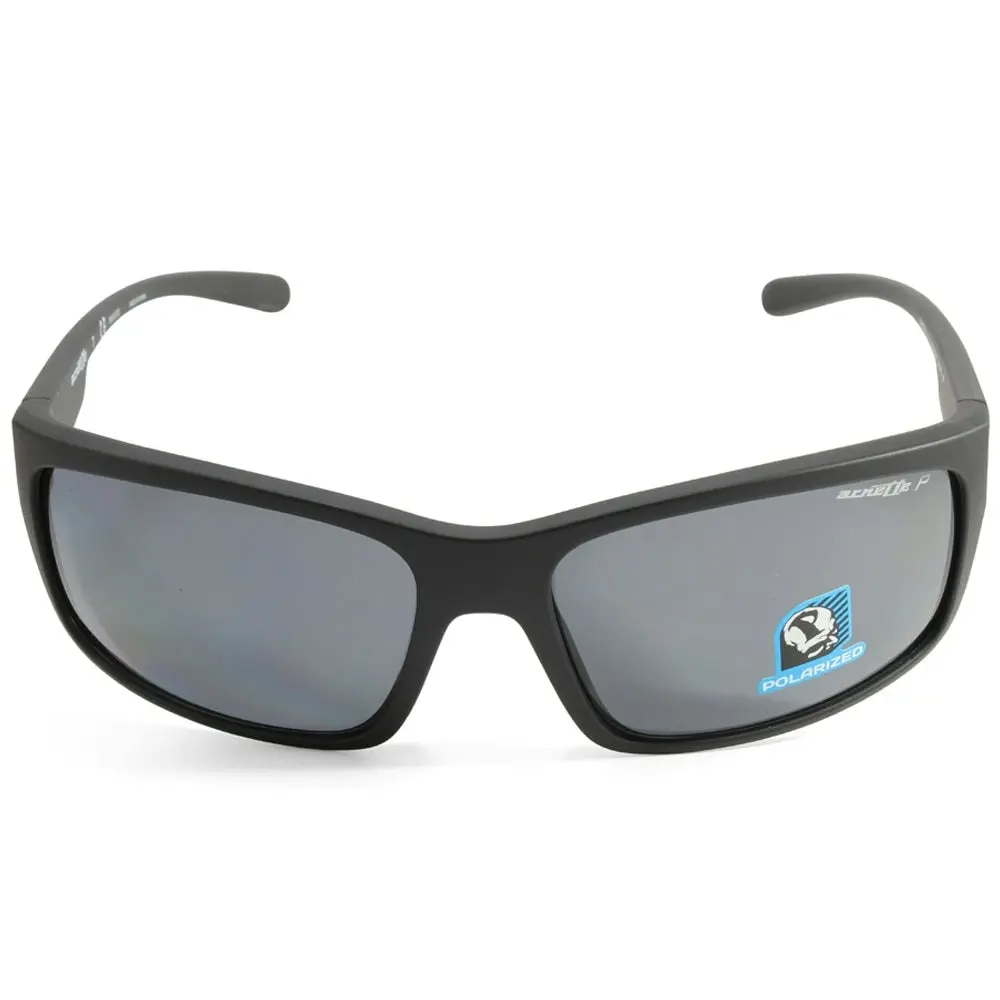 Arnette Fastball 2.0 Matte Black/Grey Polarised Men's Sunglasses AN4242 01/81