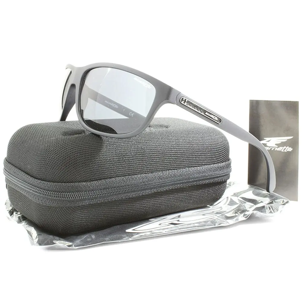 Arnette AN4246 01/87 Grip Tape Matte Black/Grey Men's Sports Sunglasses