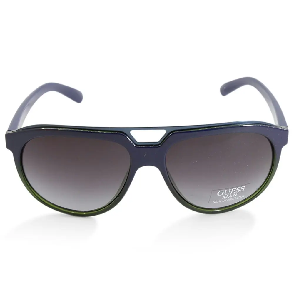 Guess GU6778 BLGR 35 Purple on Green/Grey Gradient Men's Sunglasses