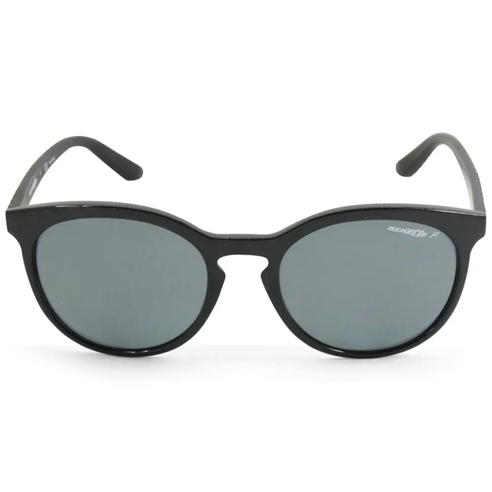 Arnette Chenga AN4241 41/81 Polished Black/Grey Polarised Unisex Sunglasses