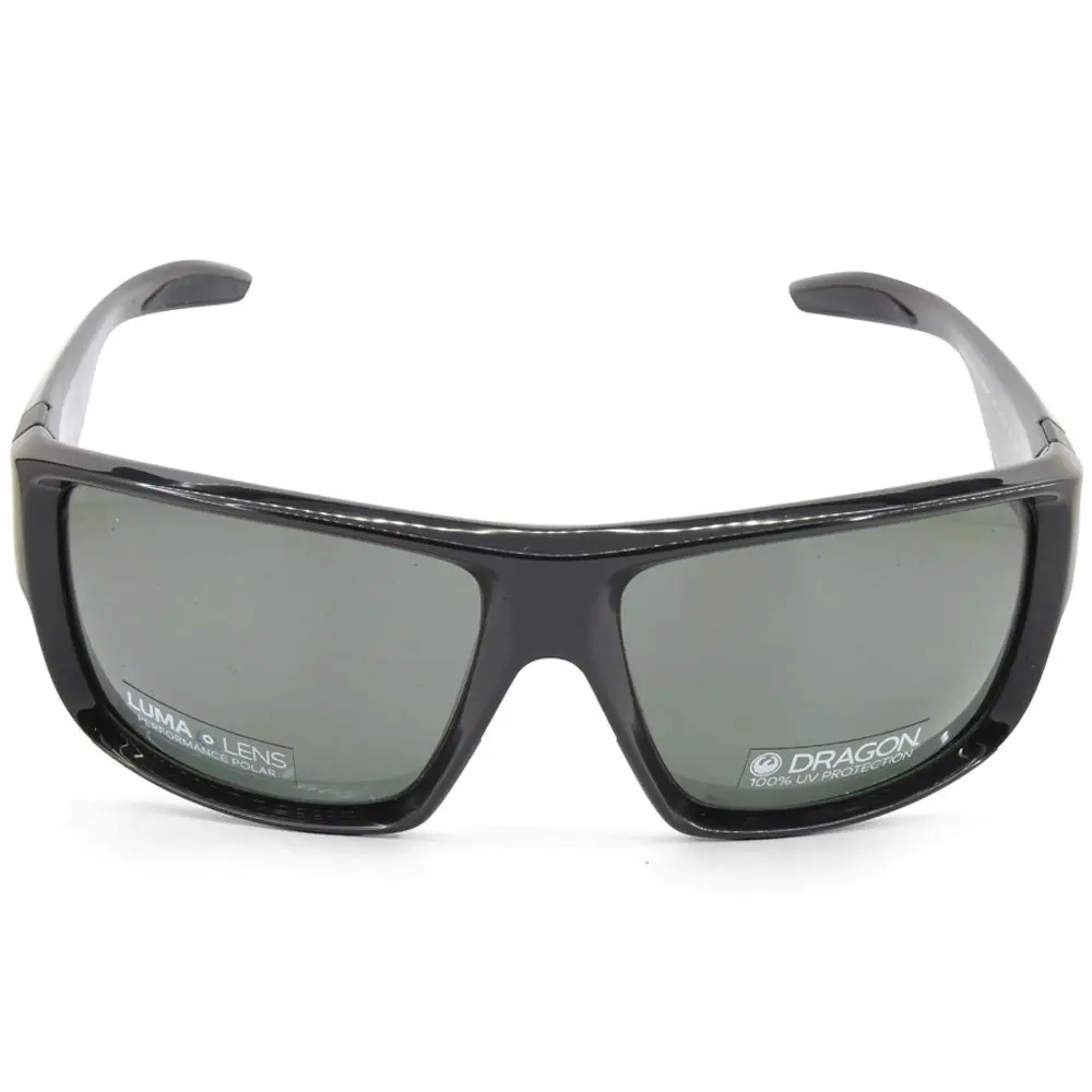 Dragon Deadlock LL 41899-001 Shiny Black/Smoke Polarised Men's Sport Sunglasses