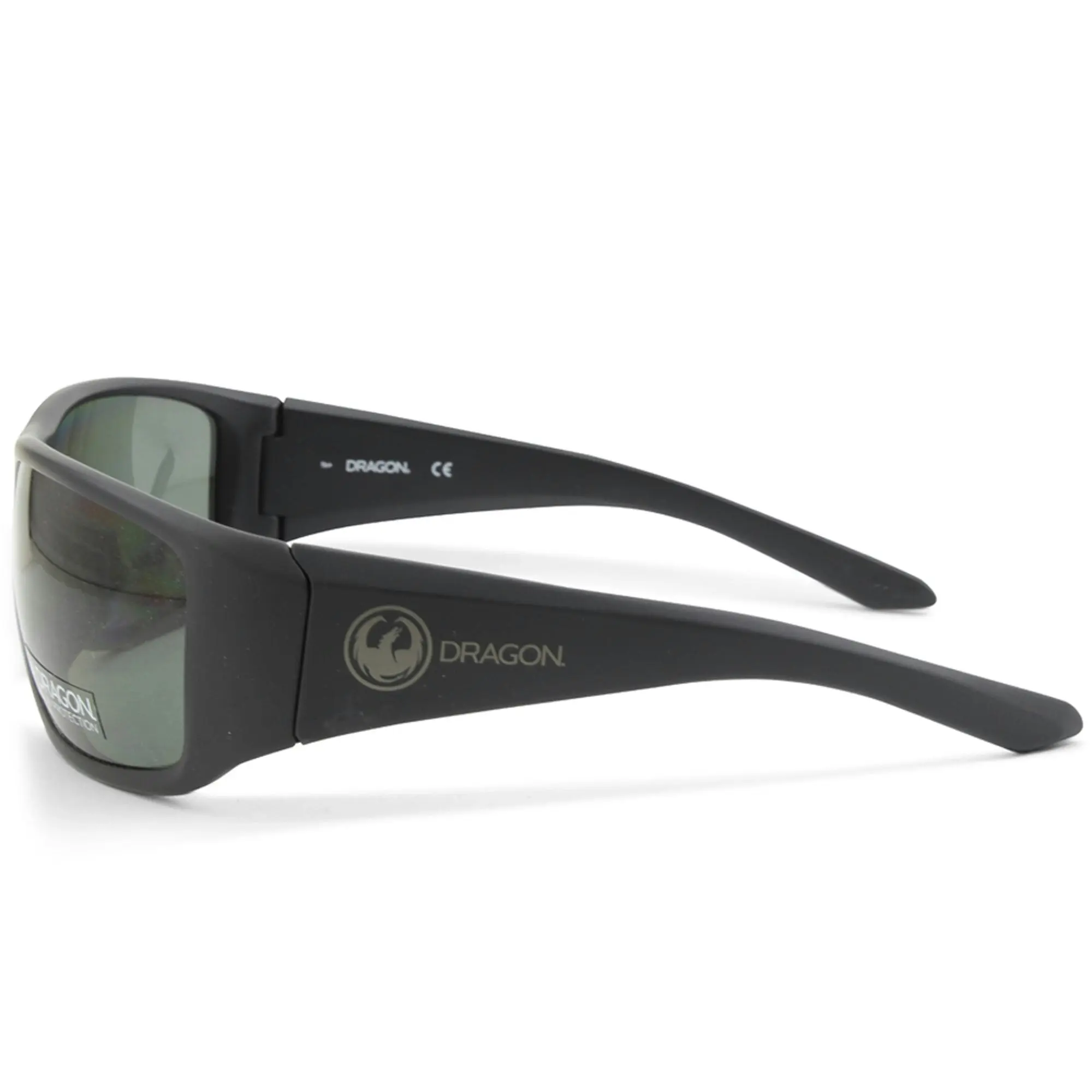 Dragon Jump LL Matte Black/Grey Unisex Polarised Sports Sunglasses