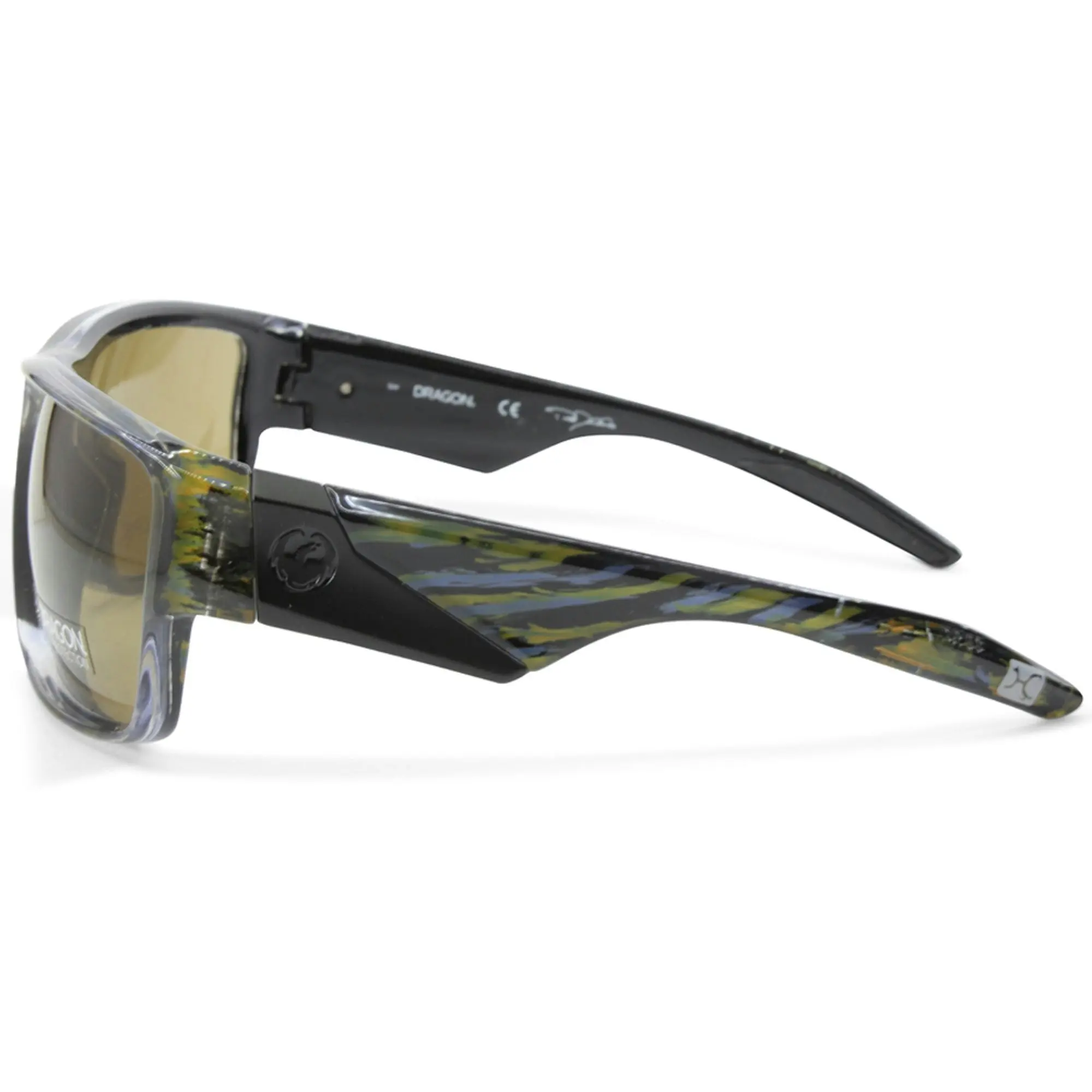 Dragon Deadlock LL Rob Machado Resin/Brown Men's Sports Sunglasses