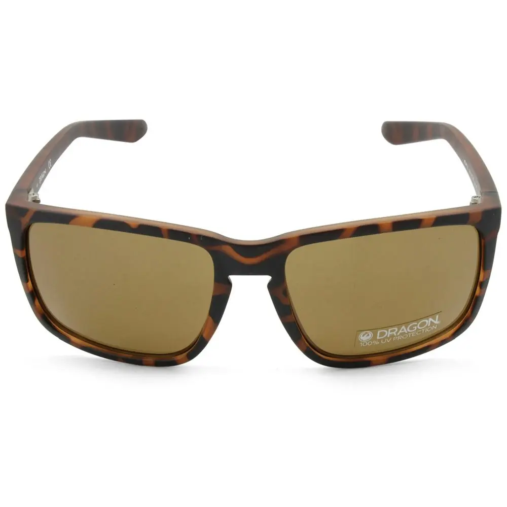 Dragon Melee XL Matte Tortoise/Brown Men's Designer Sunglasses