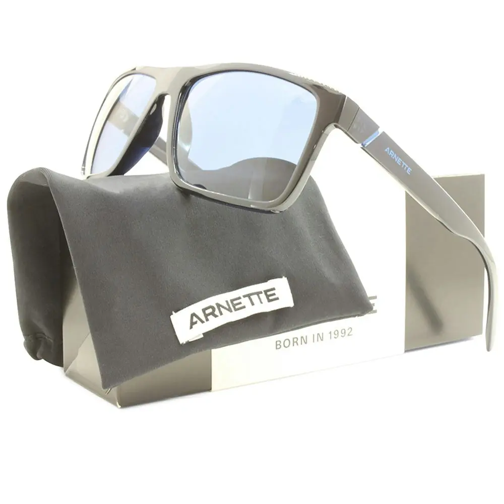 Arnette Goemon Shiny Black/Dark Blue Men's Fashion Sunglasses AN4267 275280