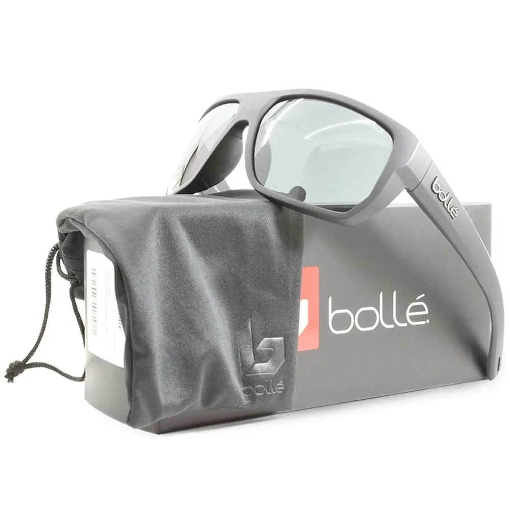 Bolle Vulture Matte Black/Grey TNS Men's Lifestyle Sunglasses 12665