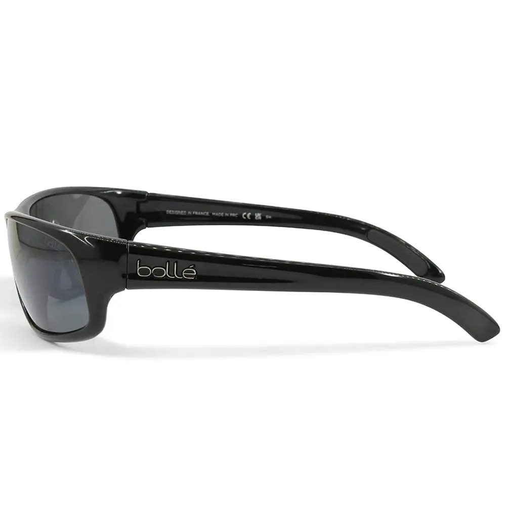 Bolle Anaconda Shiny Black/Grey TNS Men's Polarised Lifestyle Sunglasses 10338