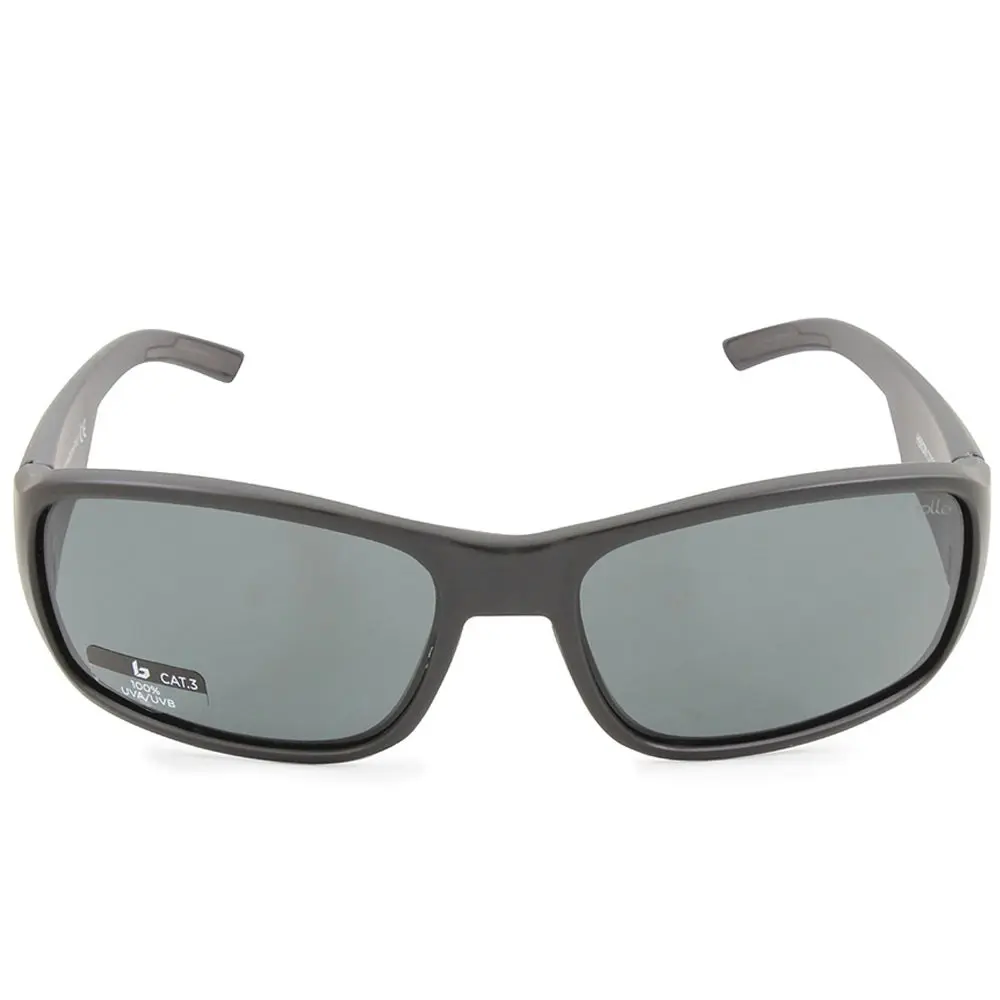 Bolle Heron Matte Black/Grey TNS Men's Lifestyle Sunglasses 12379