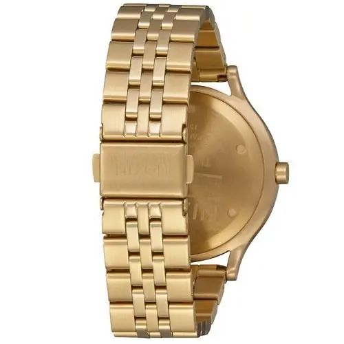 Nixon A994508 Sala Gold White Dial Stainless Women's Quartz Analog Watch