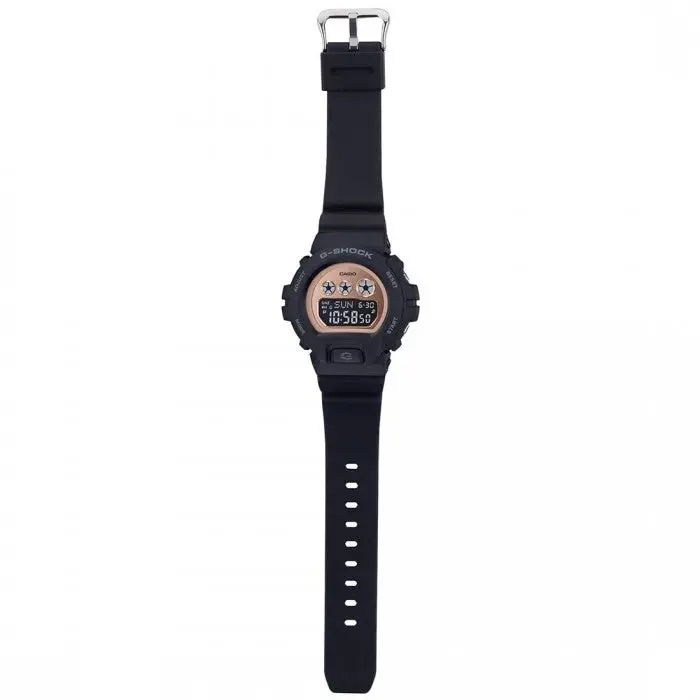 Casio G-Shock S-Series GMD-S6900MC-1 Black & Rose Gold 200m Digital Watch