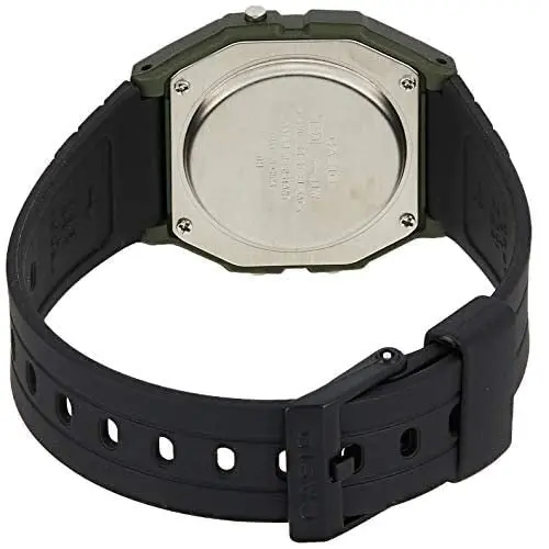 Casio F-91WM-3A Green & Black Multi-Function Unisex Digital Watch