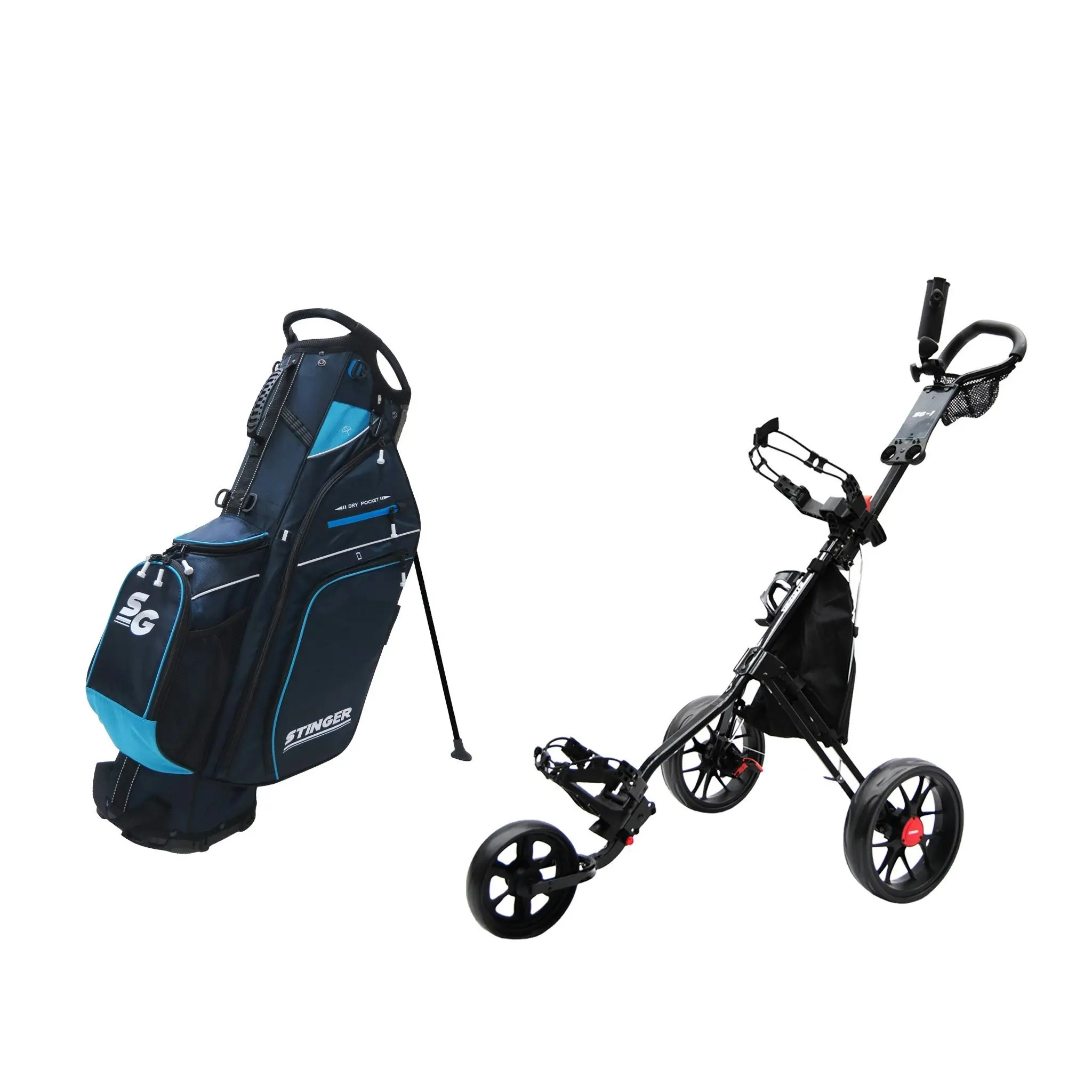 Stinger SG-1 Golf Buggy & Golf Bag Bundle