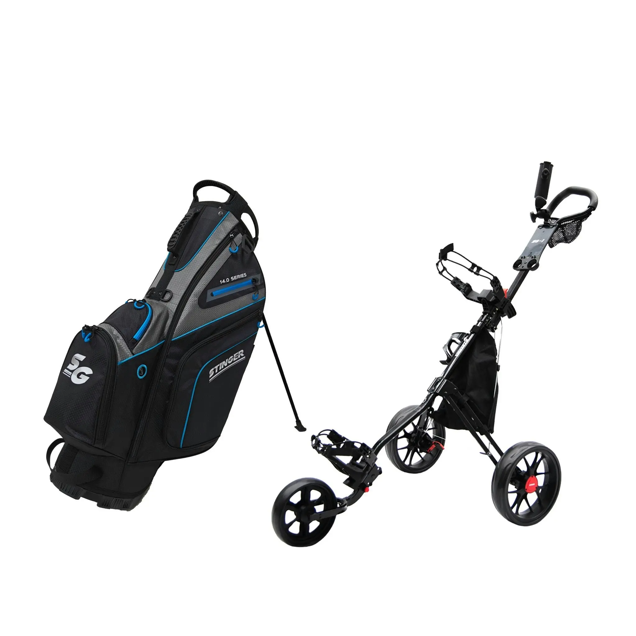 Stinger SG-1 Golf Buggy & Golf Bag Bundle