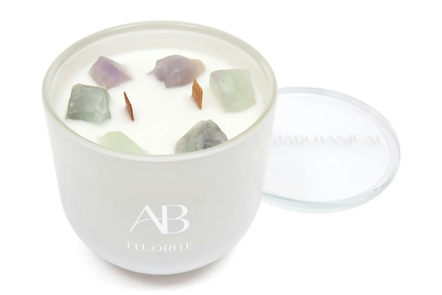 Aromabotanical Crystal Candle 340g - Fluorite