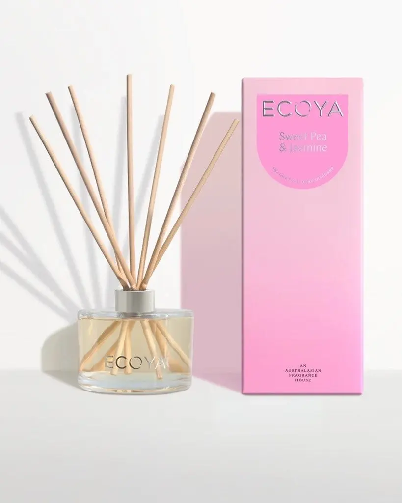 Ecoya Reed Diffuser 200ml - Sweet Pea & Jasmine