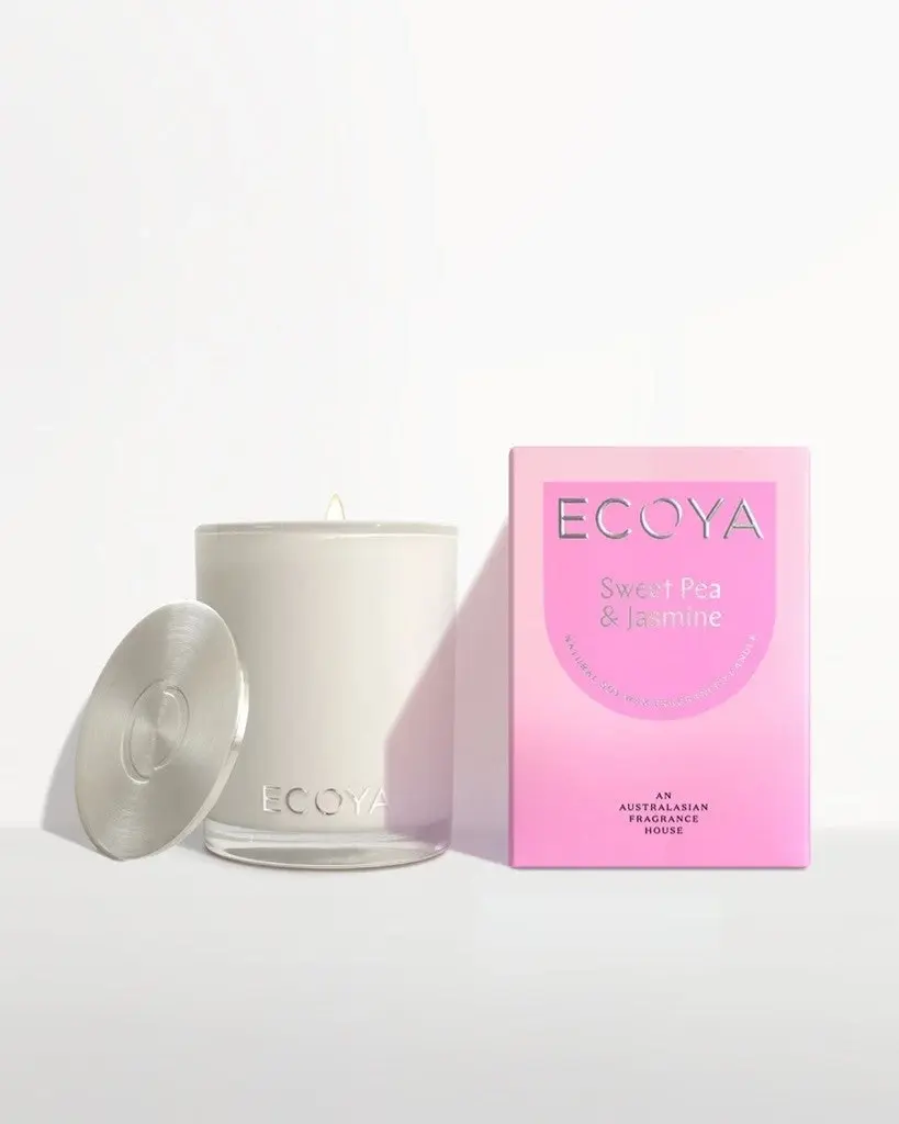 Ecoya Madison Jar 400g - Sweet Pea & Jasmine