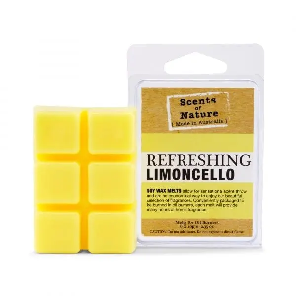 Tilley Scents Of Nature - Soy Wax Melts 60g - Refreshing Limoncello