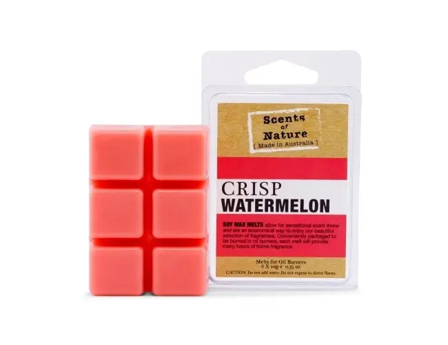 Tilley Scents Of Nature - Soy Wax Melts 60g - Crisp Watermelon