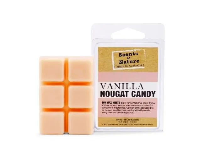 Tilley Scents Of Nature - Soy Wax Melts 60g - Vanilla Nougat Candy