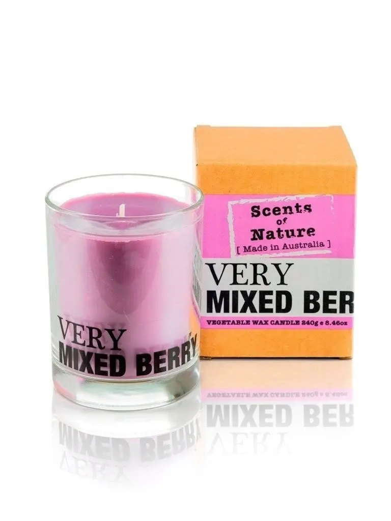 Tilley Scents Of Nature - Soy Candle 240g - Very Mixed Berry