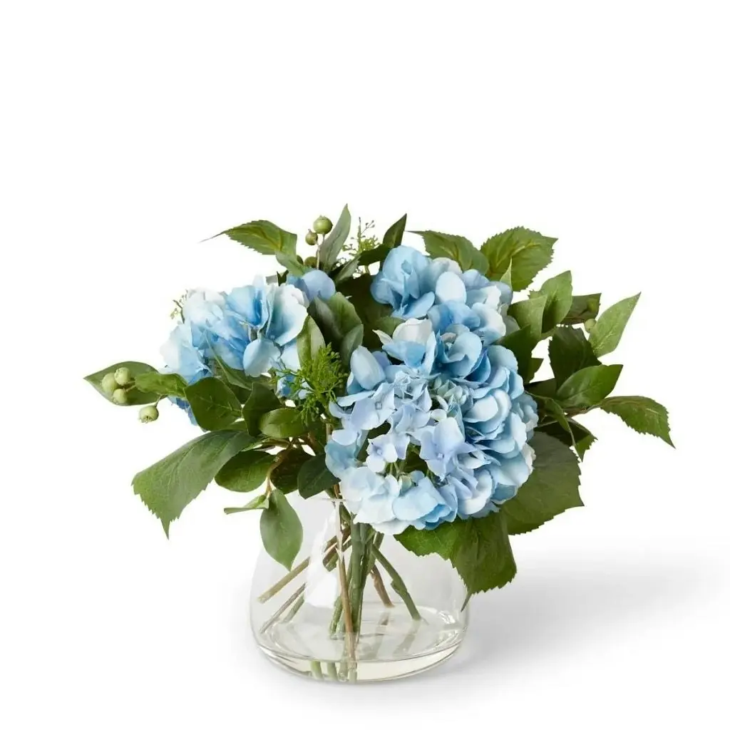 Elme Hydrangea Berry Mix in Allira - Blue - 25x25x33cm