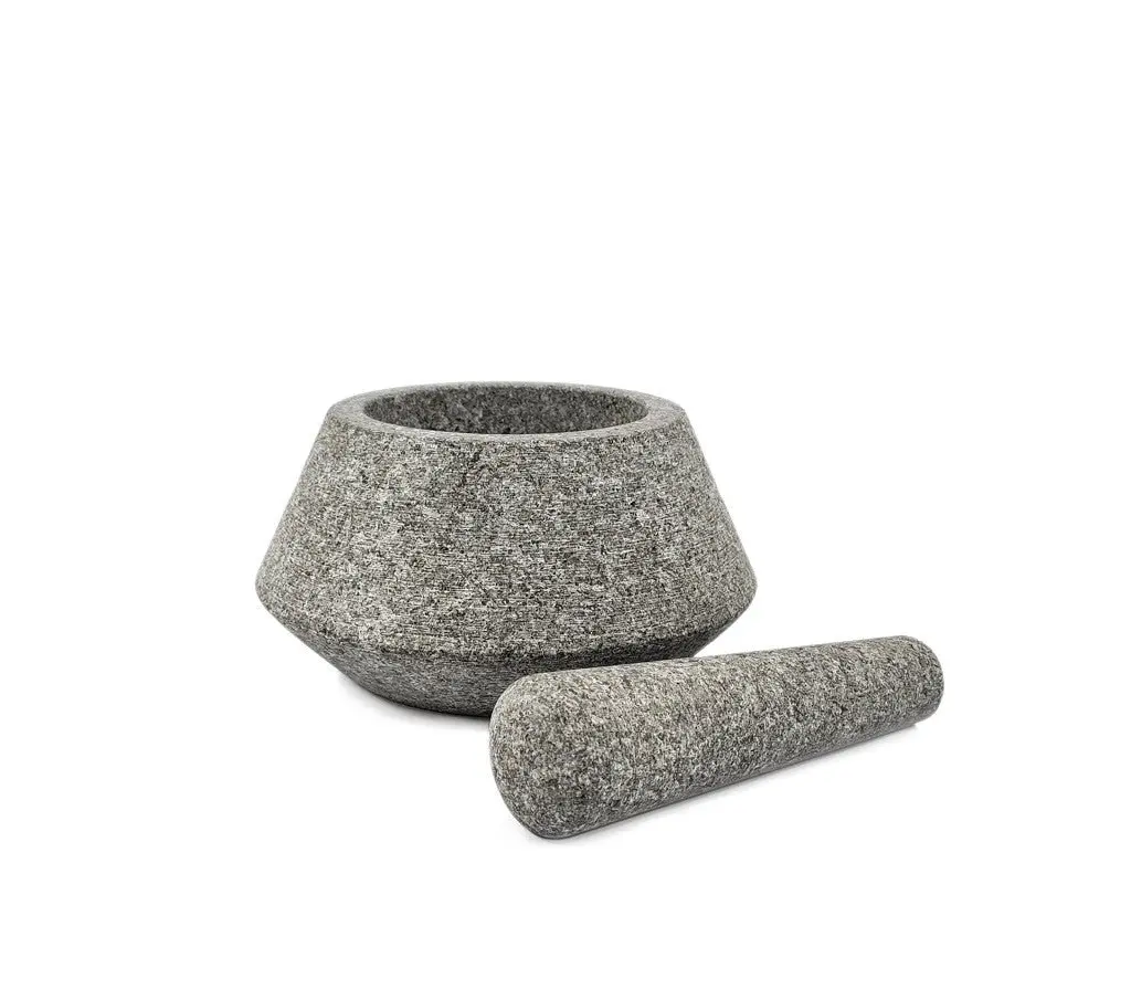 Gabel & Teller Granite Mortar and Pestle 17.5 x 9cm