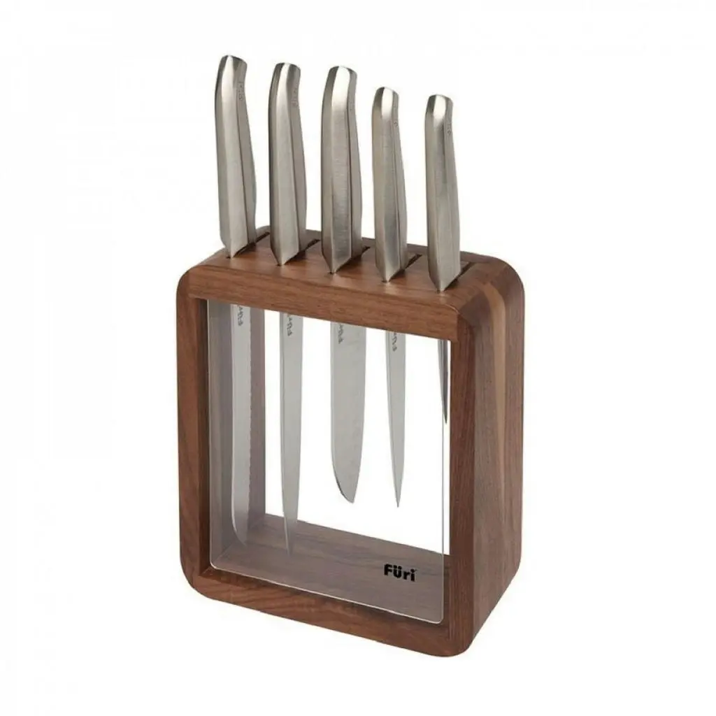 Furi Pro Vault Knife Block 6pc